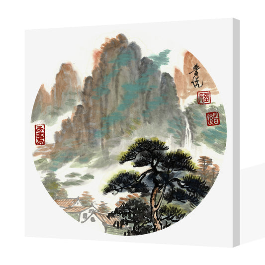 Ink Landscape(10)-Puyue Zhang