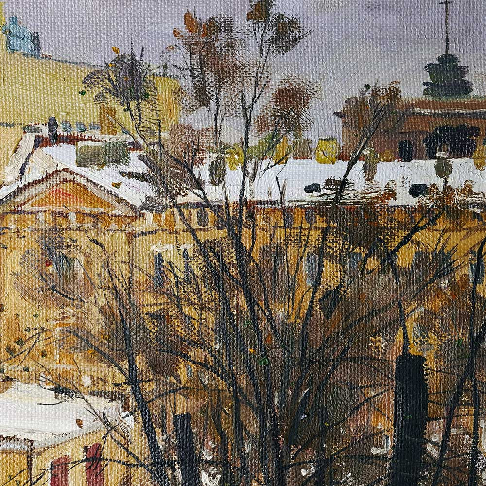 Landscape Oil Painting-Shitu Zhang