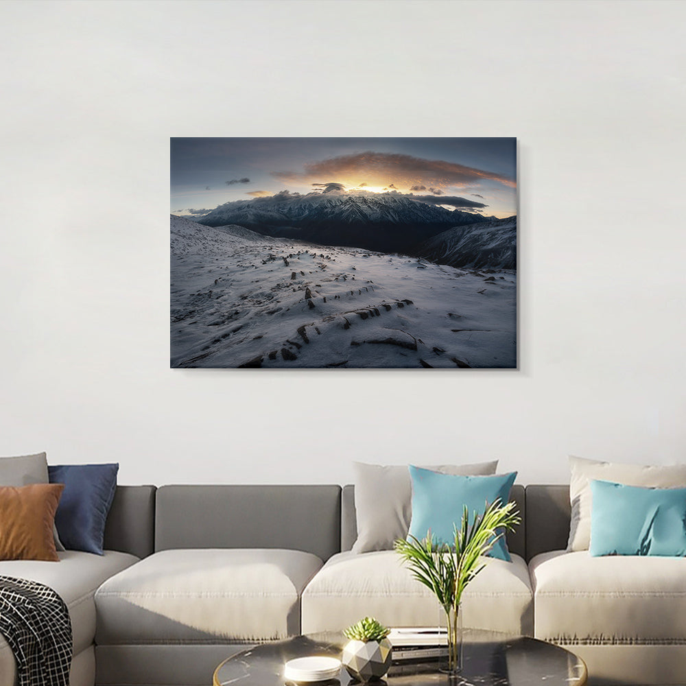 Snow Mountain Landscape (2)-Wuchao Du