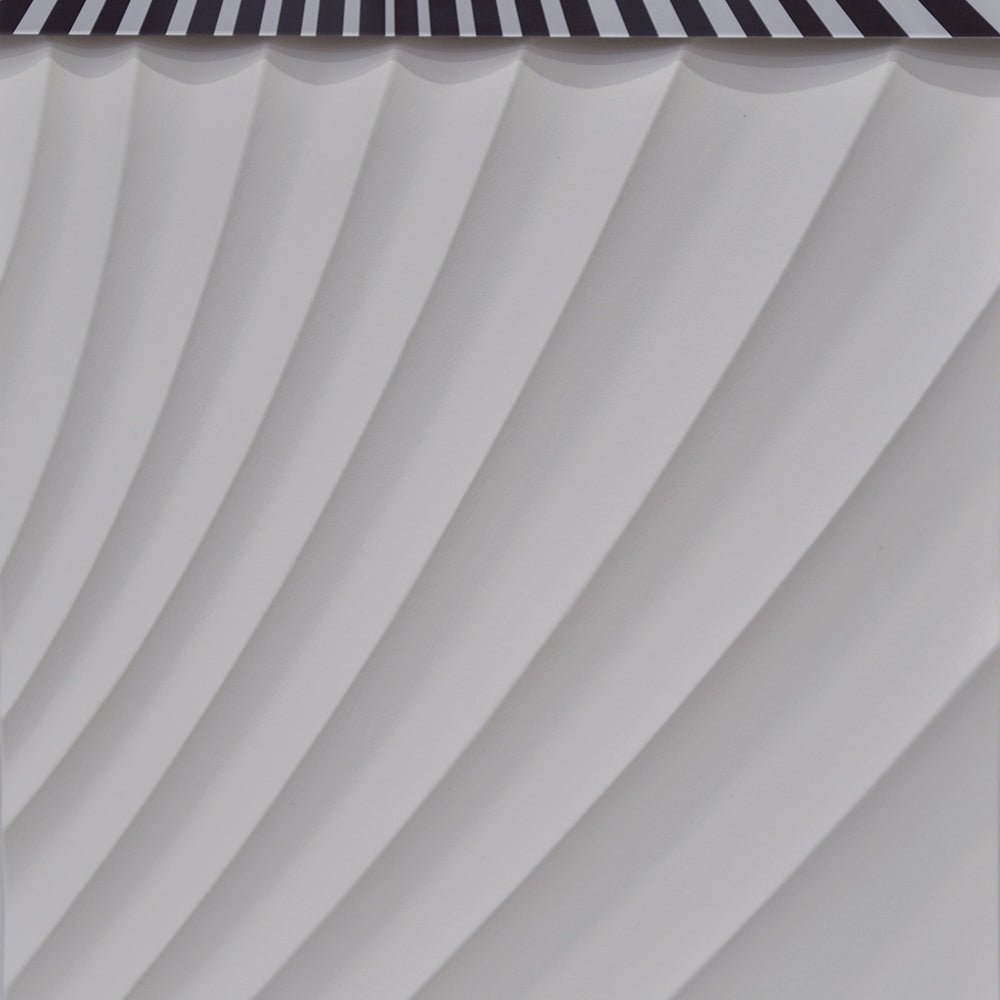 Textured Wood Carving Installation Art
