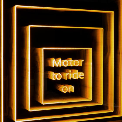 3D Space Lighting Installation Art-3
