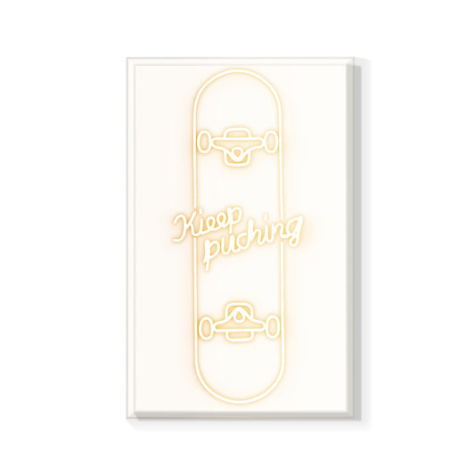 Skateboard Lighting Installation Art