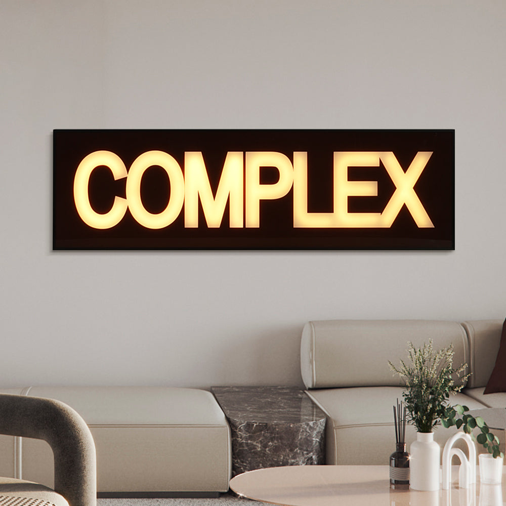 COMPLEX Lighting installation art