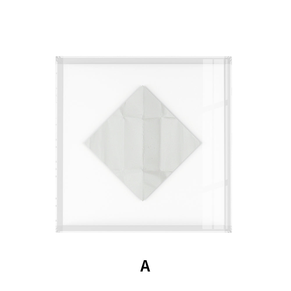 Rhombus acrylic installation art